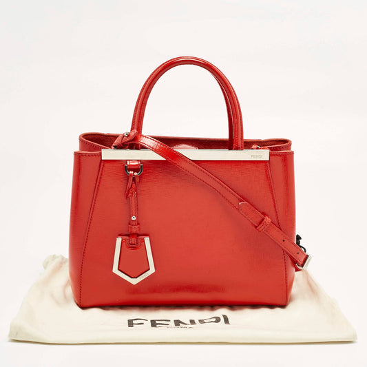 Red patent Leather Petite Designer Tote