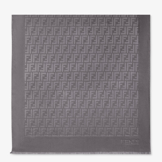 Timeless Grey silk stole