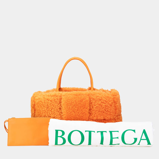 Orange Small Master-Crafted Arco Tote