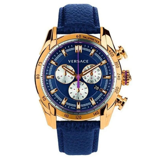 Designer V-Ray Gold-Tone Watch