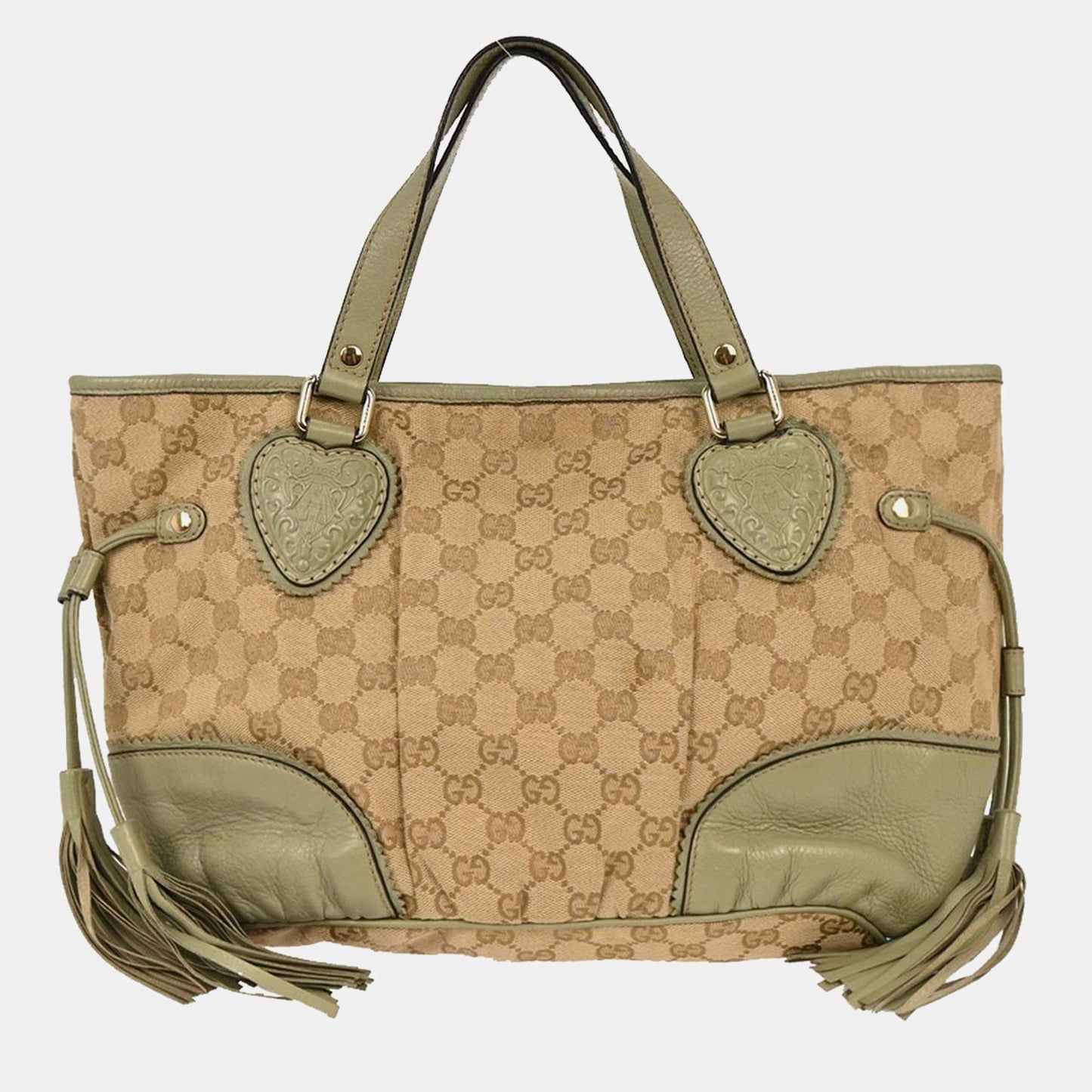 Beige Canvas Tote
