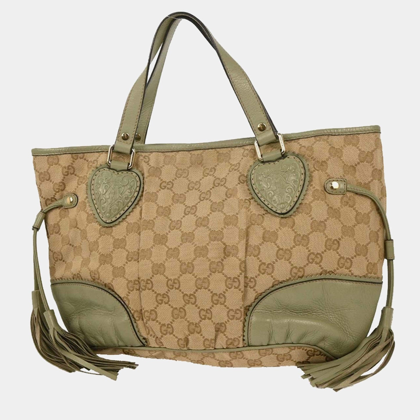 Beige Canvas Tote